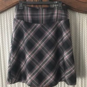 H&M plaid skirt